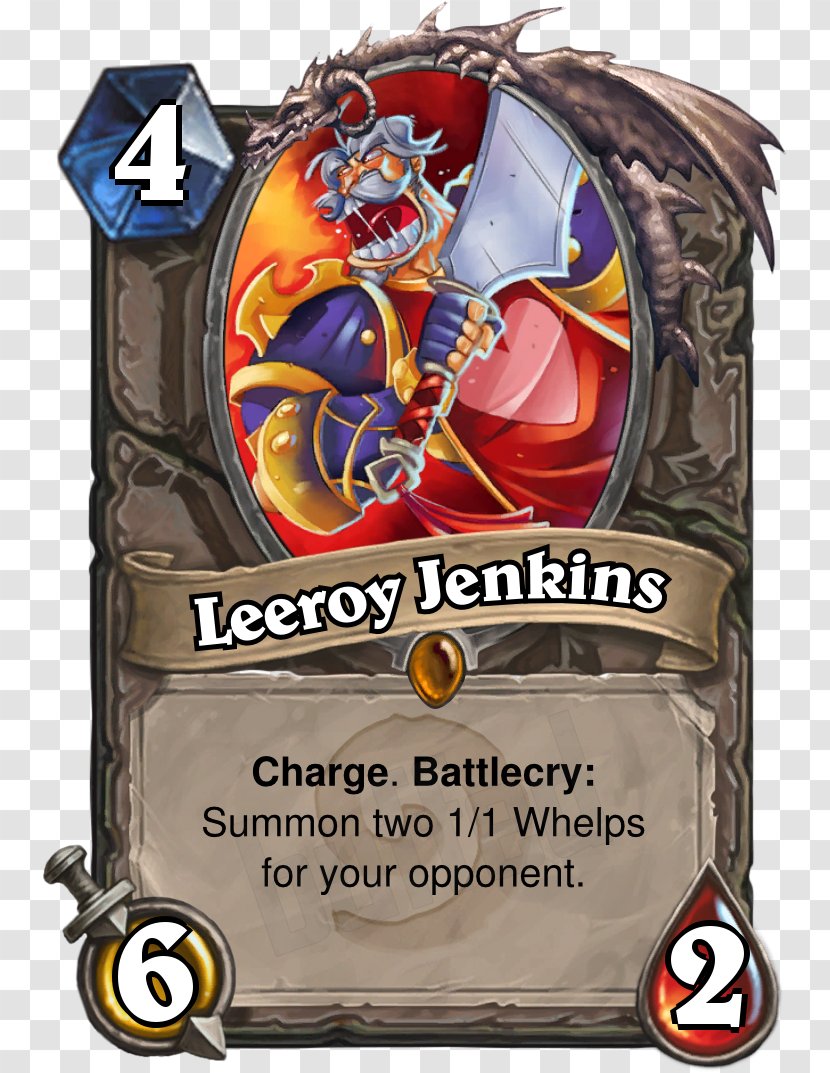 Hearthstone Leeroy Jenkins Blizzard Entertainment Collectible Card Game Alexstrasza Transparent PNG