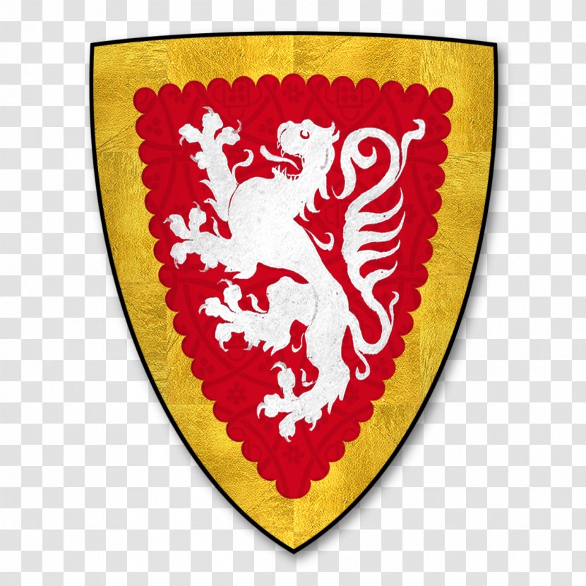Arundel Castle Coat Of Arms Roll Earl Crest - Royal Banner Scotland - Richard Fitzalan 8th Transparent PNG