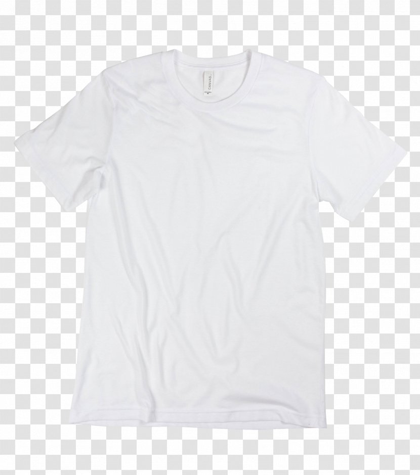 T-shirt Sleeve Cotton Canvas - Neck Transparent PNG