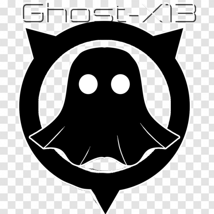 Call Of Duty: Ghosts Logo Graphic Design - Black And White - Ghost Transparent PNG
