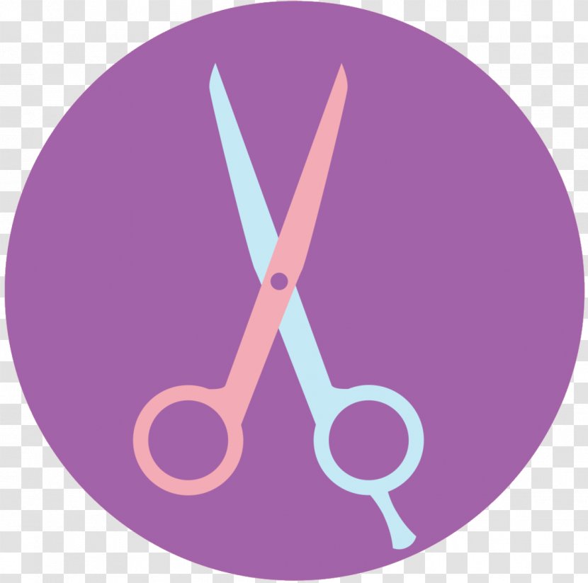 Product Design Scissors Font Purple Transparent PNG