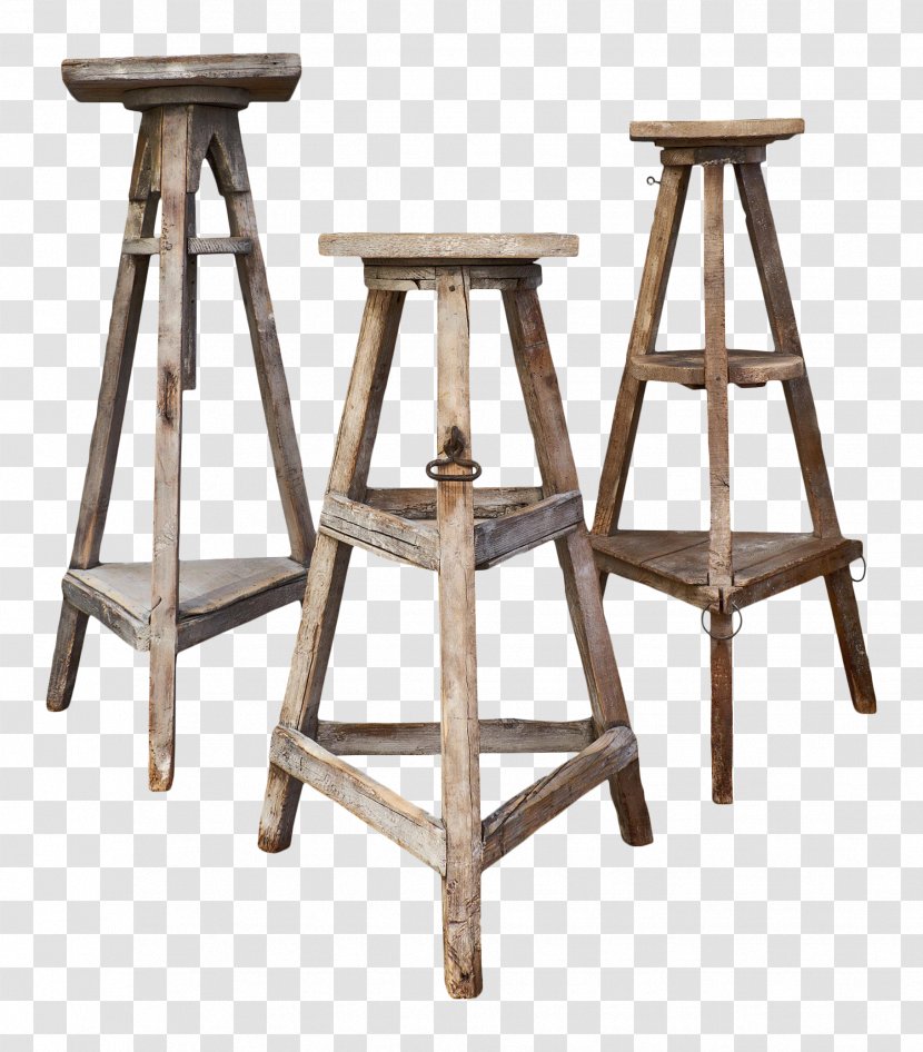 Bar Stool Table Sculpture Furniture - Antique Transparent PNG