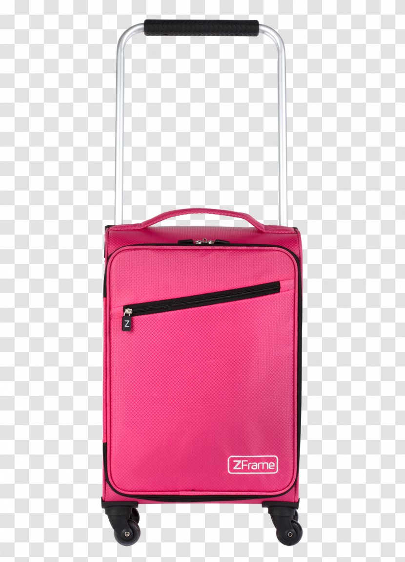 Suitcase Hand Luggage Checked Baggage - Red Transparent PNG