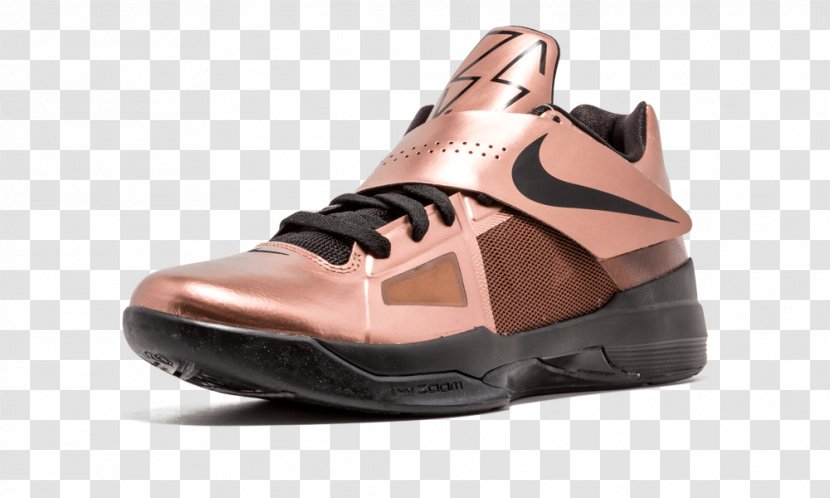 Sports Shoes Nike Zoom KD Line Leather - Kevin Durant - Bronze Black Transparent PNG