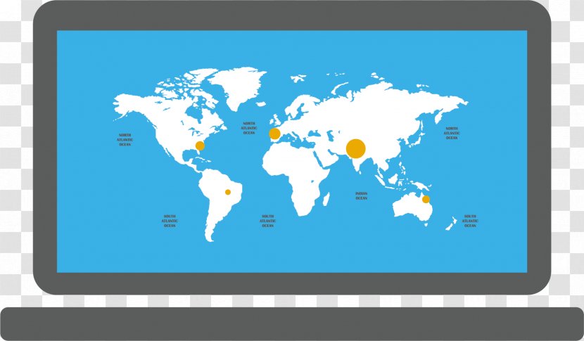 World Map Globe - Microsoft Powerpoint Transparent PNG