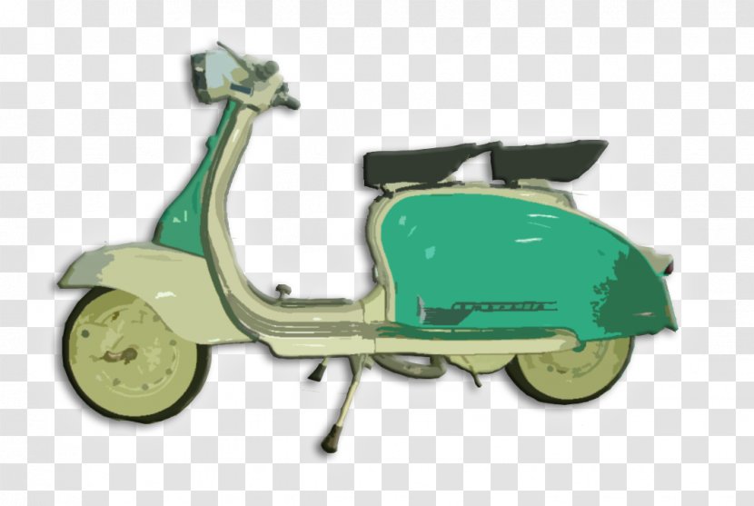 Vespa 125 Primavera Lambretta Two-stroke Oil Motorcycle - Industrial Design Transparent PNG