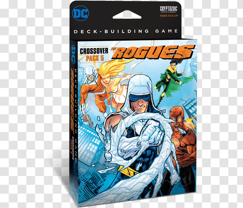 Cryptozoic Entertainment DC Comics Deck-Building Game Rogues - Dc Transparent PNG