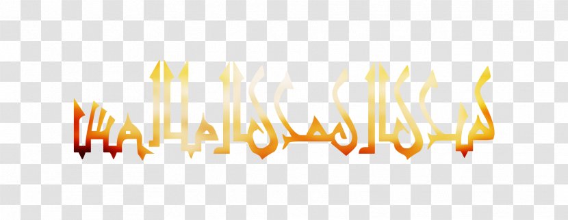 Logo Font Brand Yellow Desktop Wallpaper - Calligraphy Transparent PNG