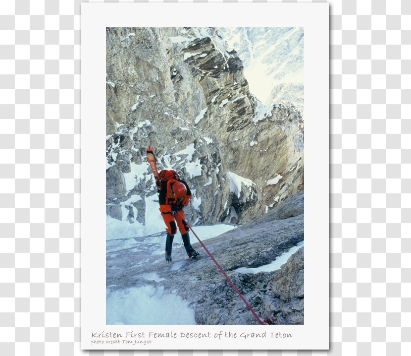 Mountaineering Geology Glacial Landform Glacier Ski - Snow - Recreation Transparent PNG