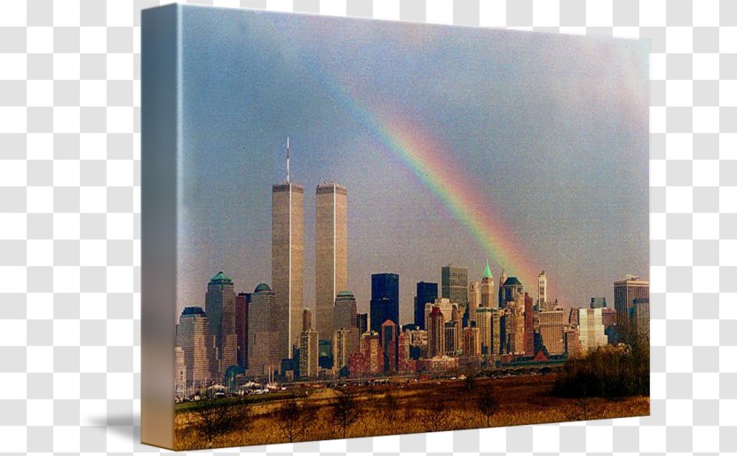 Skyline Skyscraper Gallery Wrap Canvas Cityscape - World Trade Center Transparent PNG