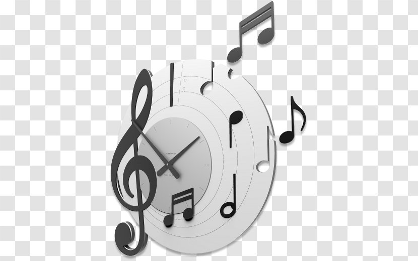 Pendulum Clock Musical Note Parede - Frame Transparent PNG