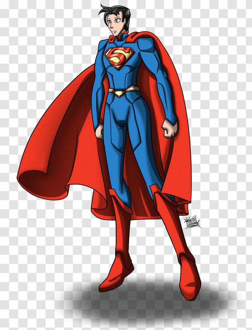 Superman Art Character DoodleBob Superhero - M4 Carbine - Takeout Transparent PNG