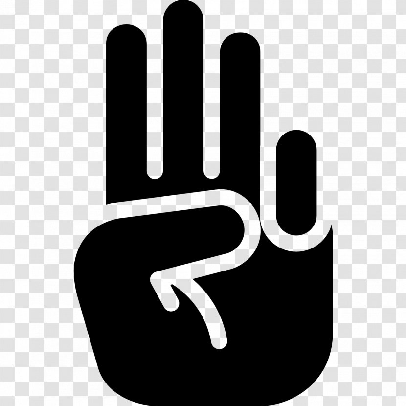Hand Symbol Digit V Sign - Peace Symbols - 7 Transparent PNG