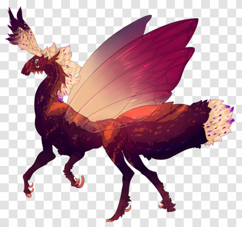 Rooster - Chicken - Moth Drawing Transparent PNG