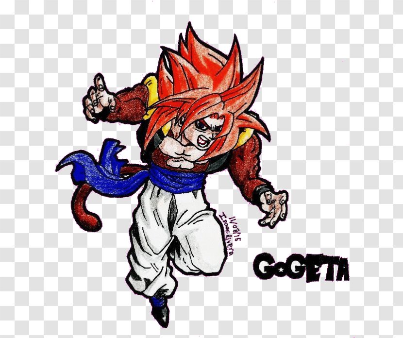 Gogeta Goku Vegeta Mr. Satan Super Saiyan - 4 Transparent PNG