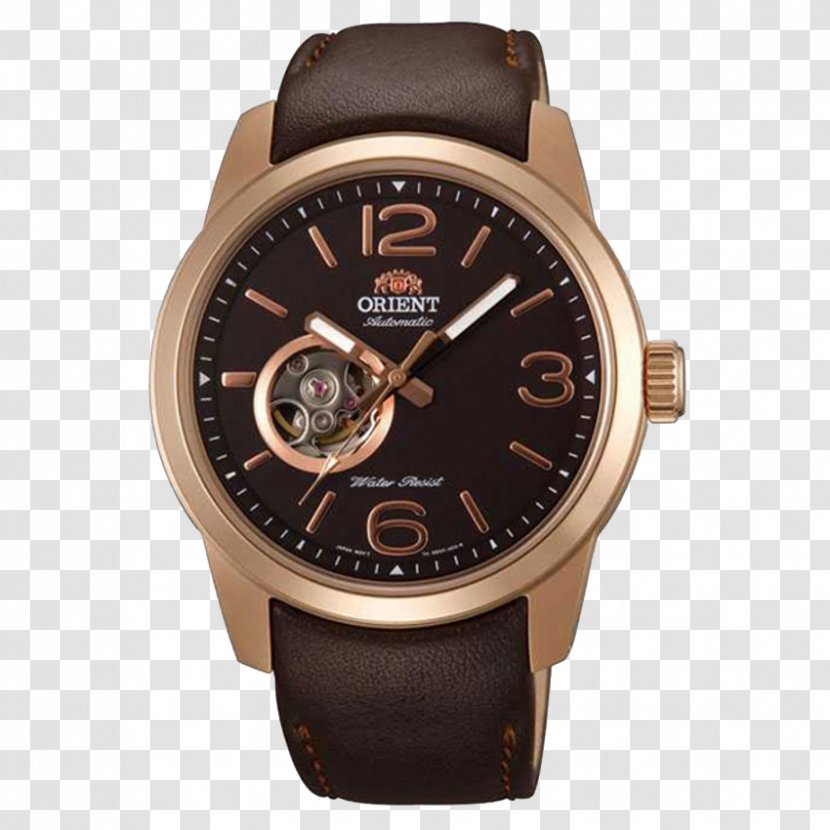 Orient Watch Automatic Chronograph Tourbillon - Brown Transparent PNG