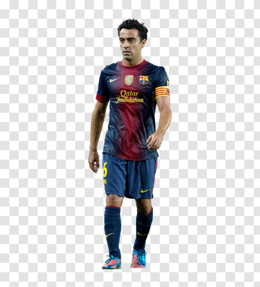 Xavi FC Barcelona 2008–09 UEFA Champions League Football Player - Team Sport - Fc Transparent PNG