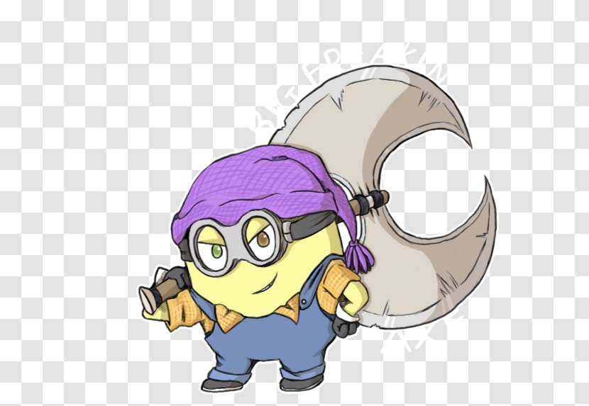 Vertebrate DeviantArt Minions Artist - Large Axe Drawings Transparent PNG