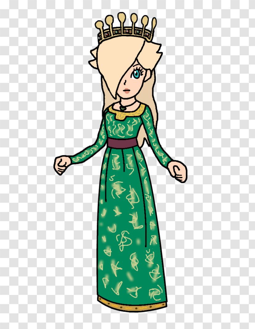 Clip Art Illustration Costume Cartoon Flower - Dress - Princess And The Pea Transparent PNG