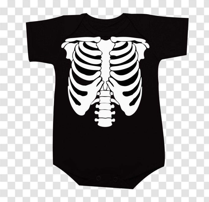 T-shirt Misfits Hoodie Top - Skeleton Transparent PNG
