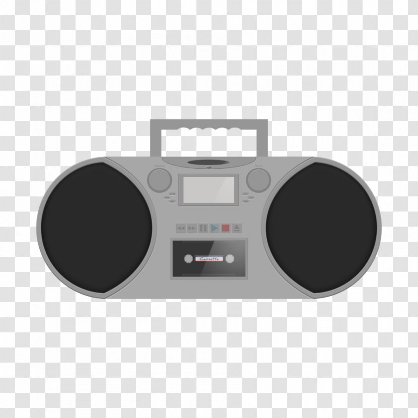 Boombox Sound Box Stereophonic - Design Transparent PNG