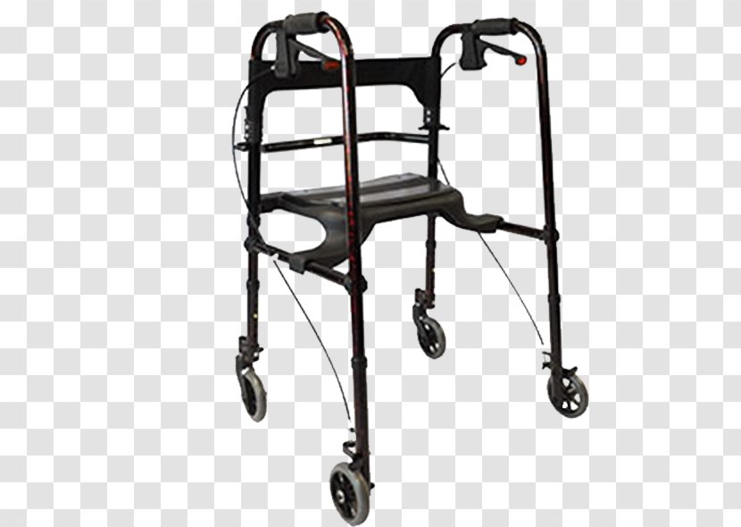 Walker Rollaattori Mobility Aid Invacare Seat - Chair Transparent PNG