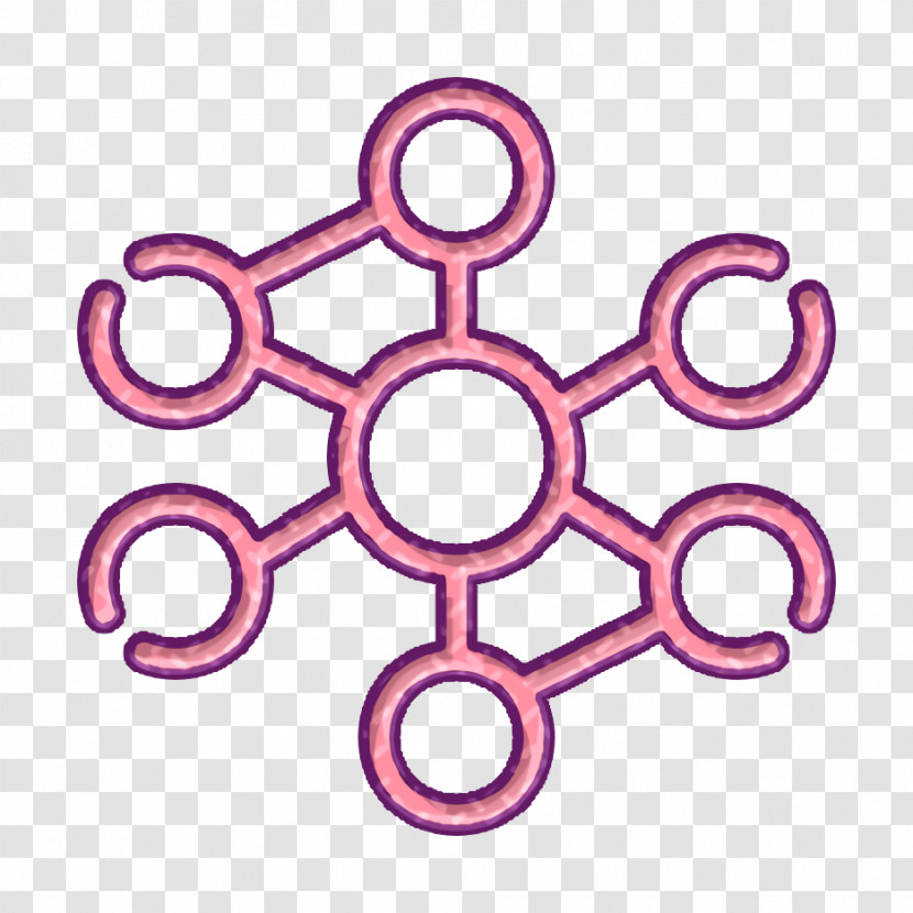 Biology Icon Molecular Icon Transparent PNG