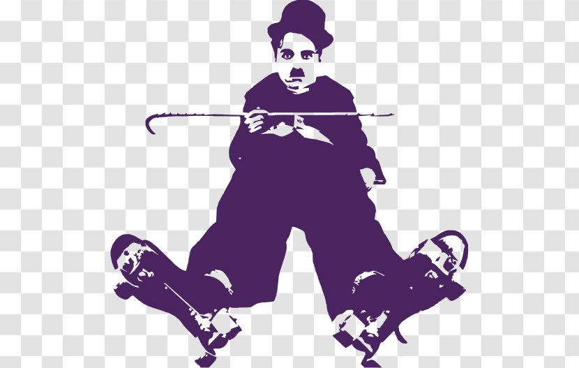 The Tramp Silent Film Actor Comedy - Charlie Chaplin Transparent PNG