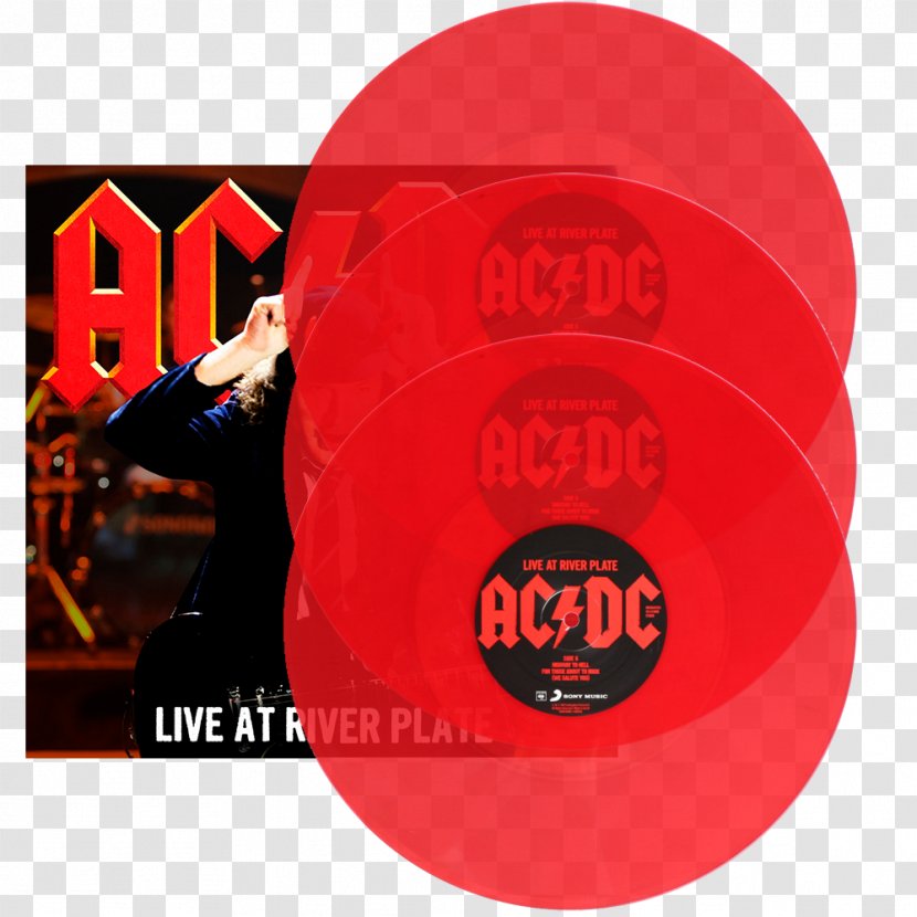 AC/DC Live Album At River Plate Phonograph Record - Tree - Ac Dc Transparent PNG