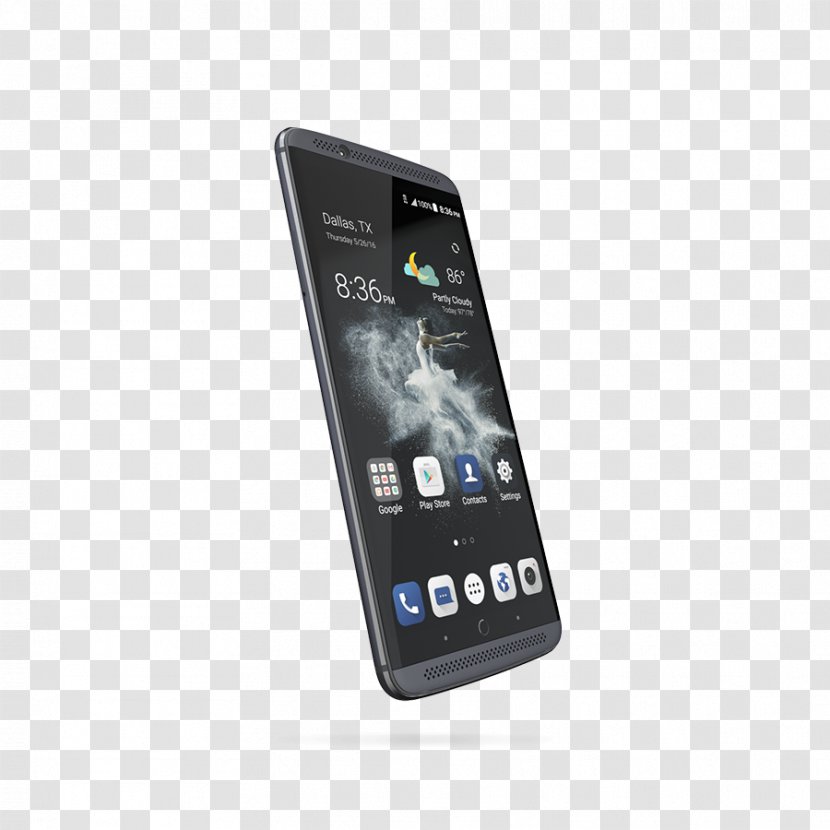 ZTE Axon 7 Dual SIM Smartphone Qualcomm Snapdragon - Zte - Smartphones Battery Life Transparent PNG