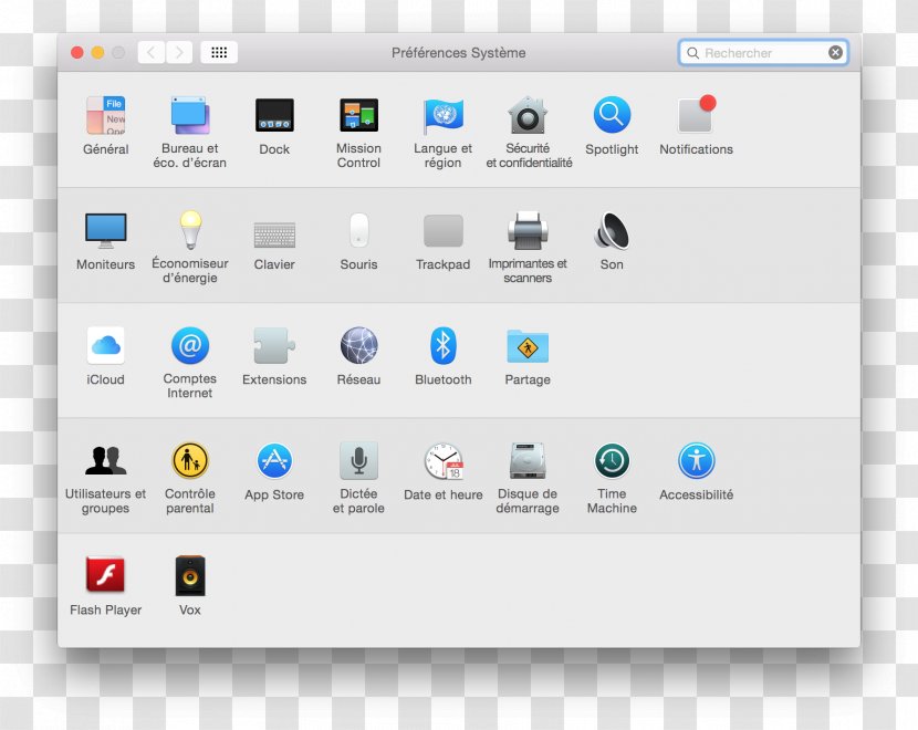 MacBook Pro MacOS System Preferences - Macbook - Preference Transparent PNG