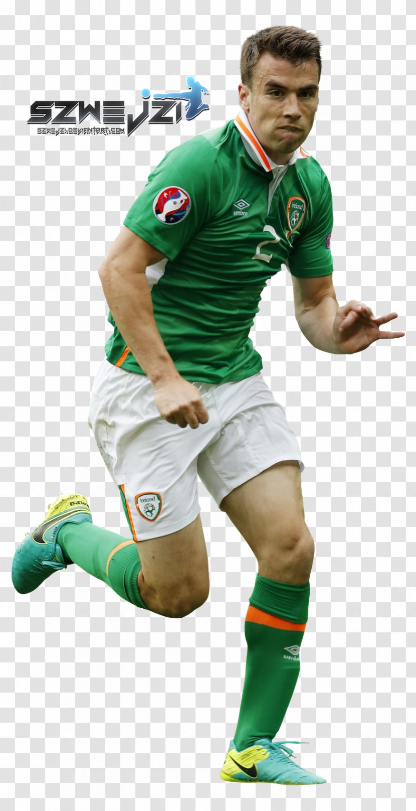 Séamus Coleman Republic Of Ireland National Football Team Soccer Player Jersey - Clothing Transparent PNG