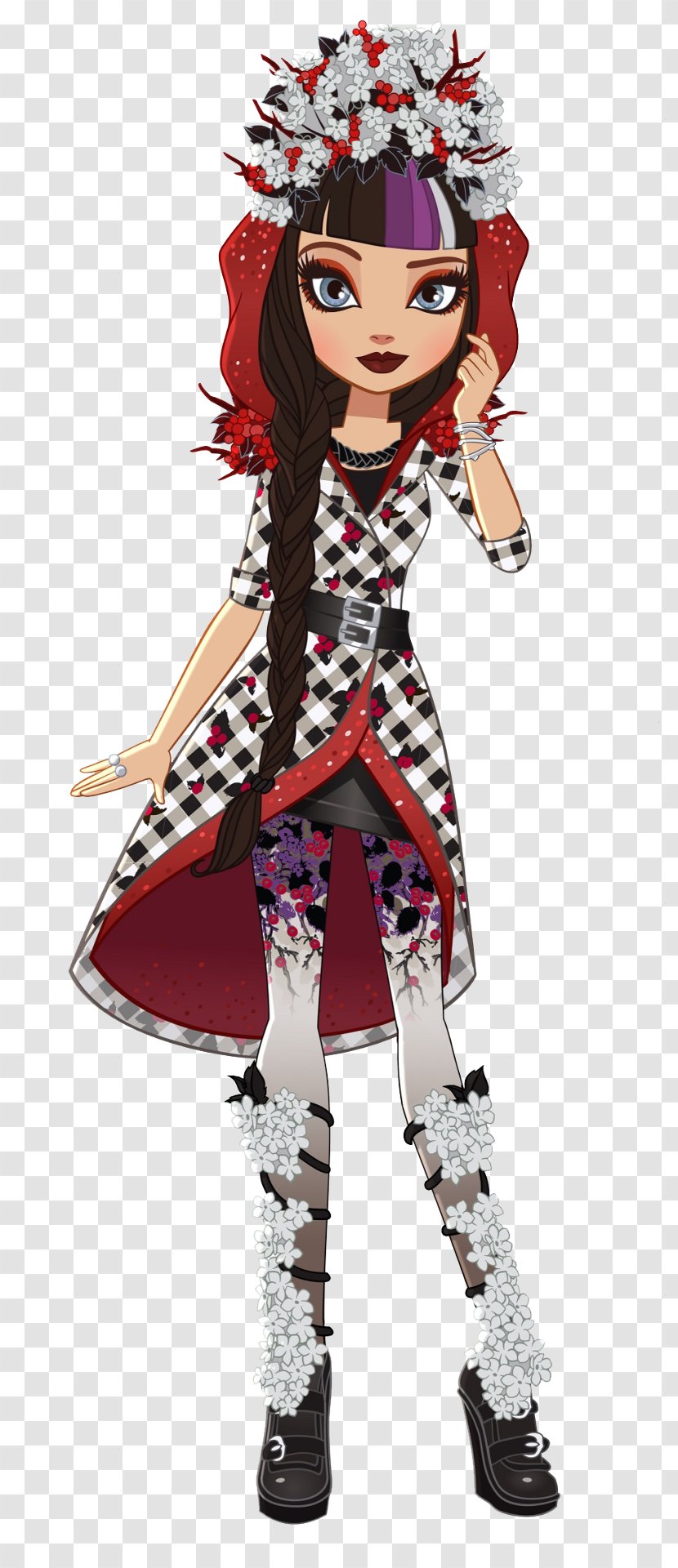 Ever After High Big Bad Wolf Monster Doll Little Red Riding Hood - Watercolor Transparent PNG