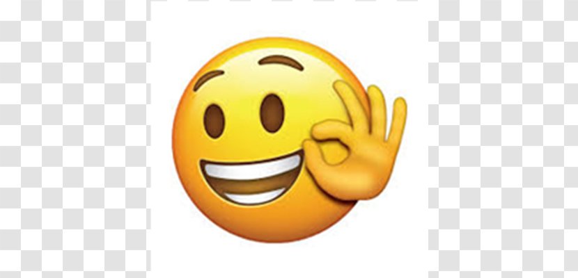 Smiley Emojipedia OK Thumb Signal - Emoticon Transparent PNG
