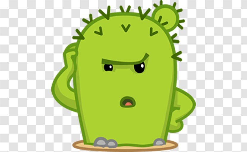 Telegram Sticker VK Clip Art Cactus - Green - Fruit Transparent PNG