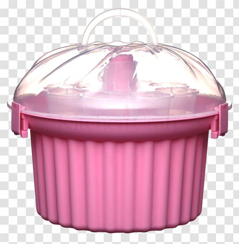 Cupcake Muffin Layer Cake Torte Bakery - Pink Transparent PNG