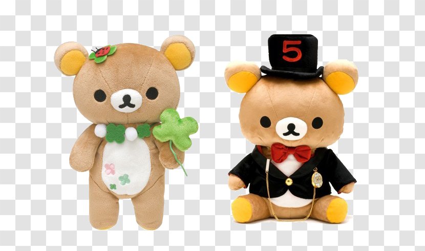 Hello Kitty Rilakkuma Amazon.com Bear Stuffed Animals & Cuddly Toys - Cartoon - Puppet Transparent PNG