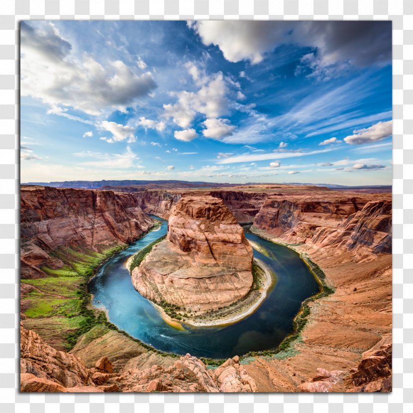 Moab Grand Canyon Colorado Plateau Horseshoe Bend - Rock - Glen National Recreation Area Transparent PNG