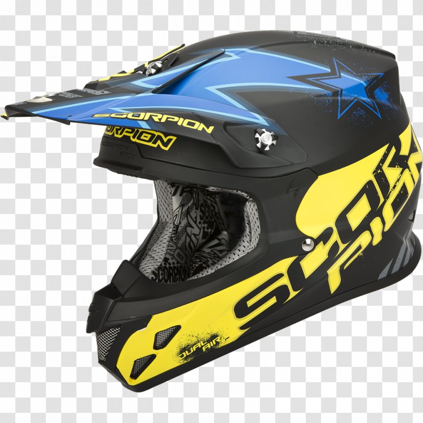 Motorcycle Helmets Scorpion VX-20 Air Win Cross Helmet Magnus - Enduro Transparent PNG