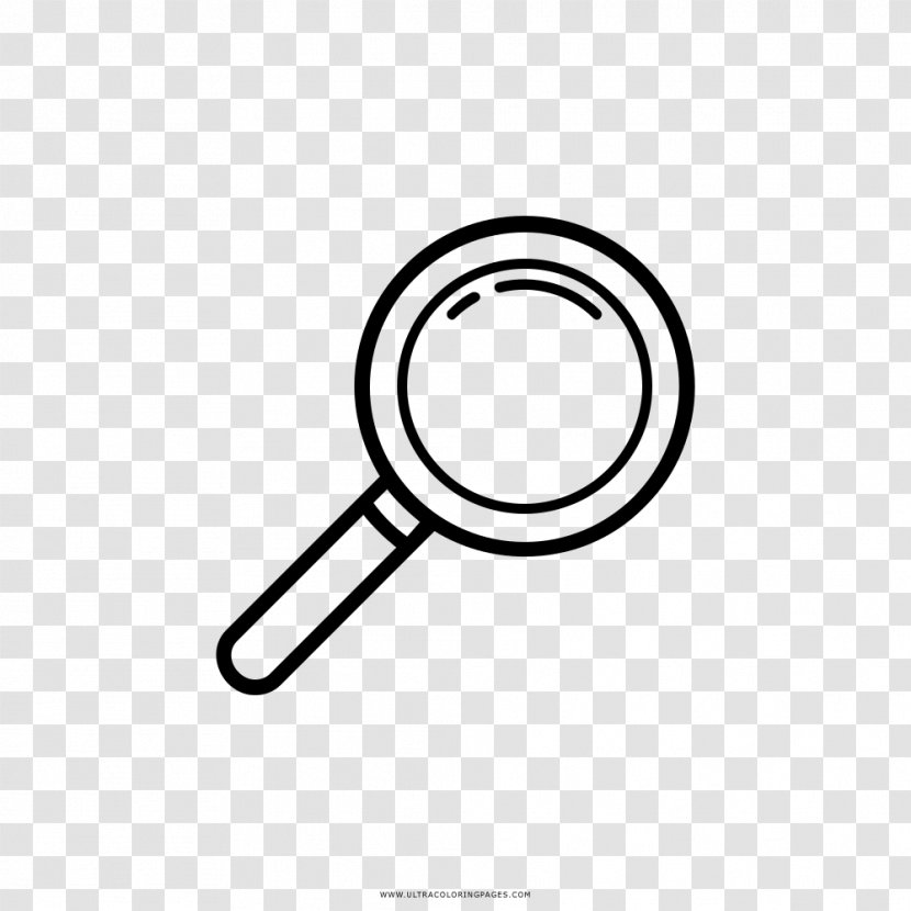 Coloring Book Magnifying Glass Drawing Clip Art Transparent PNG