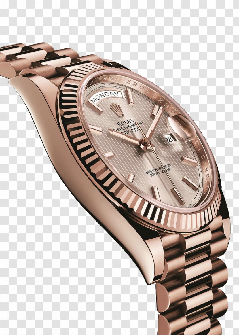 Rolex Datejust Submariner Daytona Day-Date - Rose Gold Watch Female Table Transparent PNG