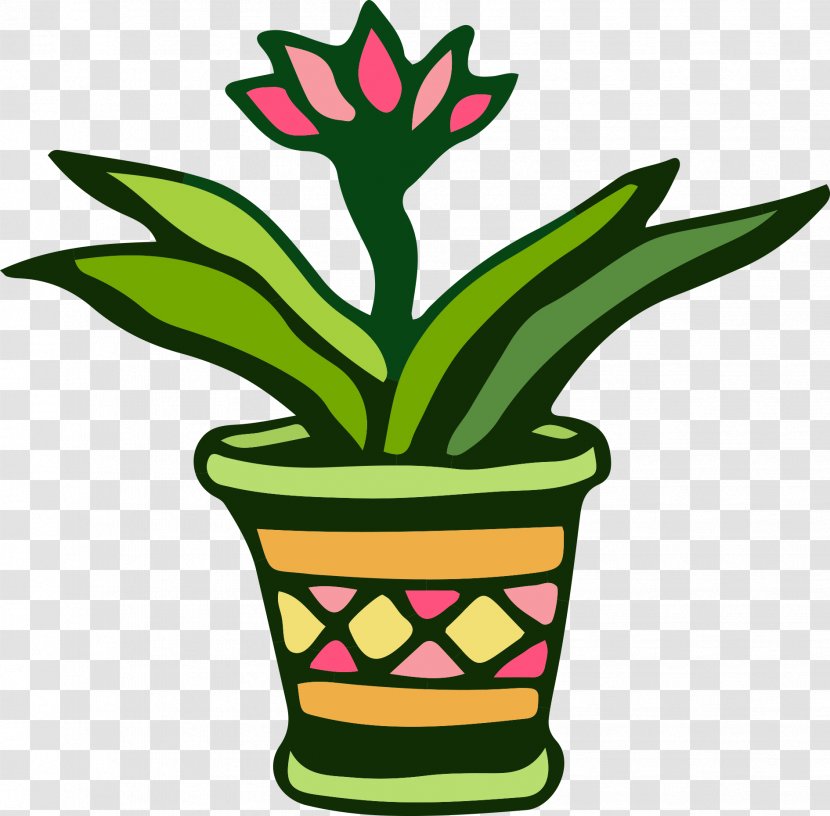 Clip Art Image Design Cartoon - Flower - Bonsai Transparent PNG