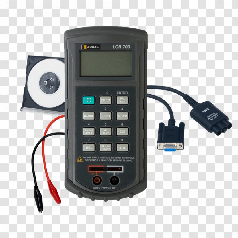 LCR Meter Multimeter Capacitance Electronics Q - Sound Meters - Inductance Transparent PNG