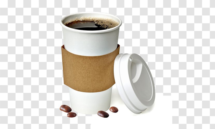 Instant Coffee Cup Cafe Take-out Transparent PNG