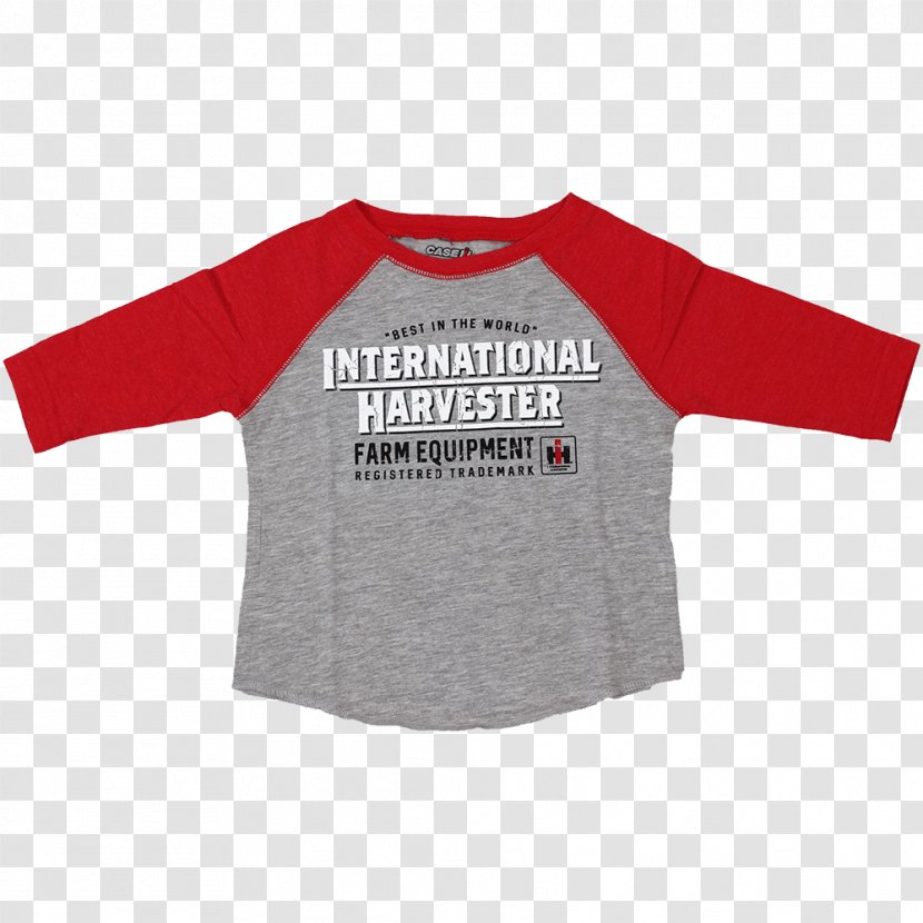 T-shirt International Harvester Raglan Sleeve Clothing - Farm Tools Transparent PNG