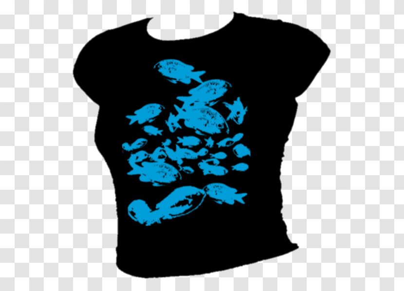 T-shirt Clothing Accessories Tracksuit Gildan Activewear - Shoal Of Fish Transparent PNG