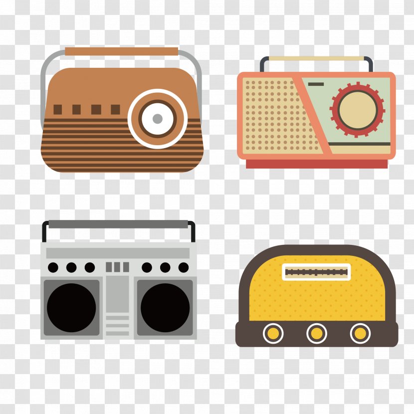 Antique Radio Drawing Vector Graphics Image - Technology - Almabtrieb ...