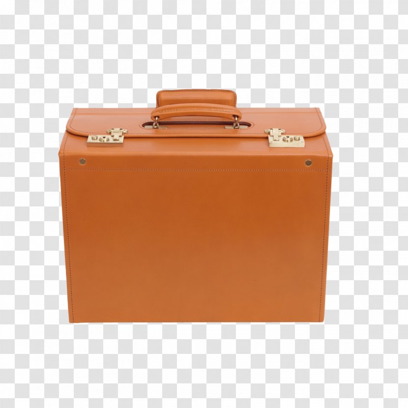 Trolley Case Suitcase Leather Bag Aircraft Pilot - Flight Hat Tan Transparent PNG
