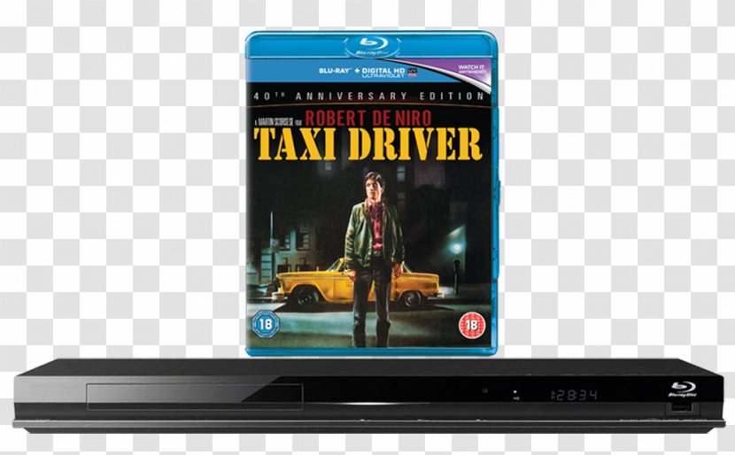 Blu-ray Disc Travis Bickle Film Poster YouTube - Martin Scorsese - Taxi Driver Transparent PNG