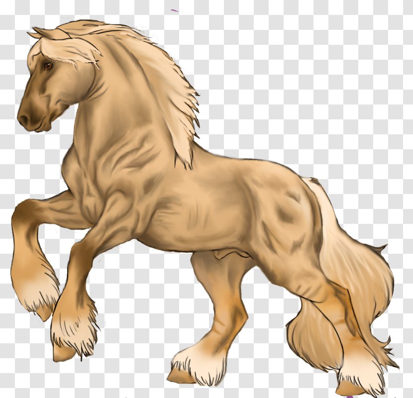 Pony Lion Howrse Mustang Golden Apple - Tail Transparent PNG